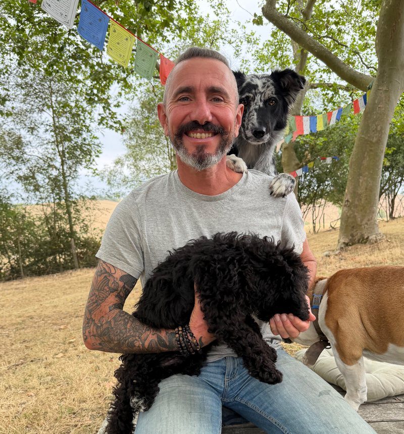 Christophe, éducateur canin comportementaliste