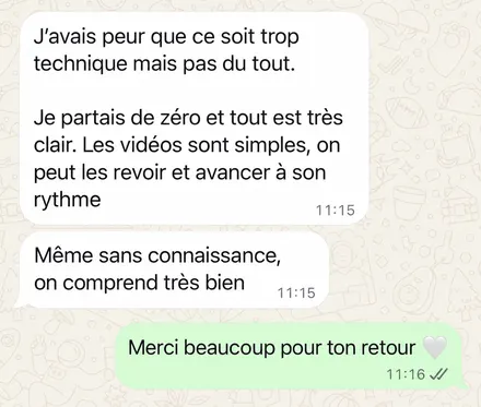 Message d'une famille accompagnée par L'École du Chien